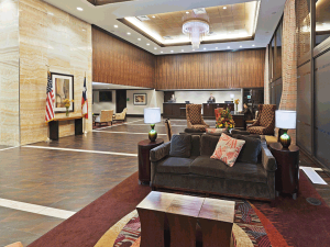 Lobby View of Front Desk